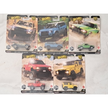 Hot Wheels 1:64 Zestaw HW Off Road 2025 - 5 szt